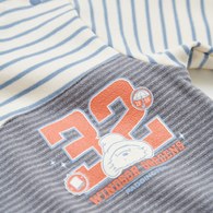 學園明星拼接長袖兔裝
