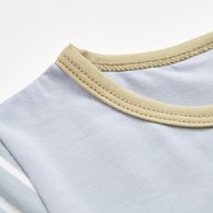 柏靈頓休閒短袖側開兔裝(針織布)