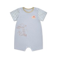 柏靈頓休閒短袖側開兔裝(針織布)