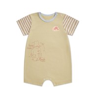 柏靈頓休閒短袖側開兔裝(針織布)