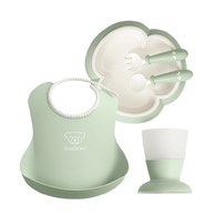 BABYBJÖRN 圍兜餐具禮盒 (5色選擇)