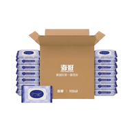 【箱裝】淨勁寧銀離子抗菌柔濕巾-80抽12入