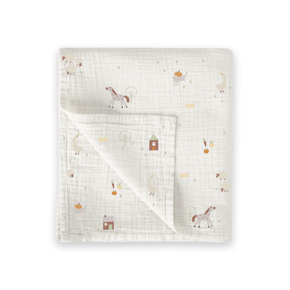 bimbidreams 竹纖維紗布包巾