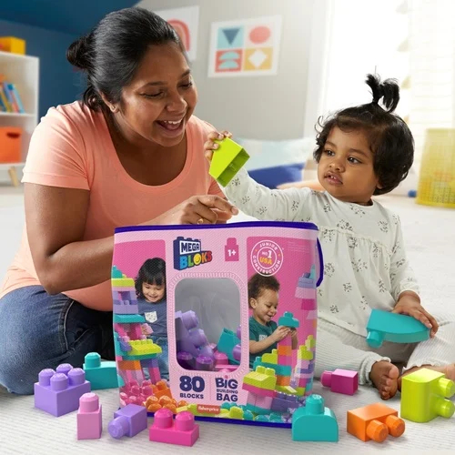 費雪美高積木80片積木袋