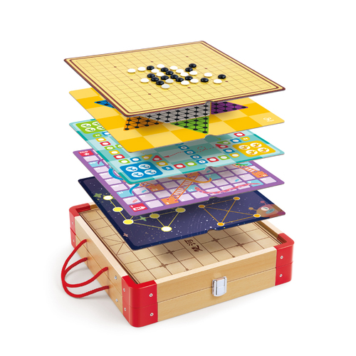 德國 Hape 22合1 經典遊戲組合