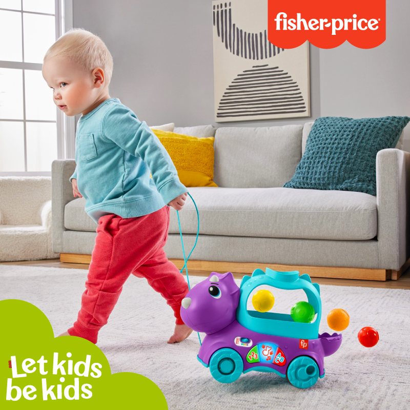 費雪球球恐龍車