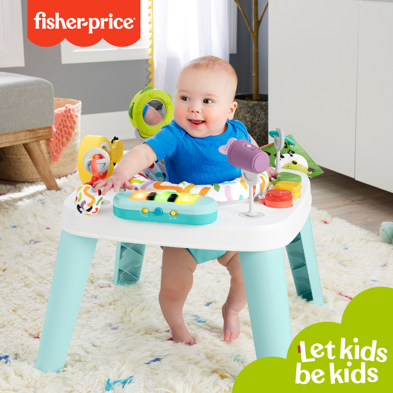 費雪趣味學習三合一遊戲桌 費雪趣味學習三合一遊戲桌