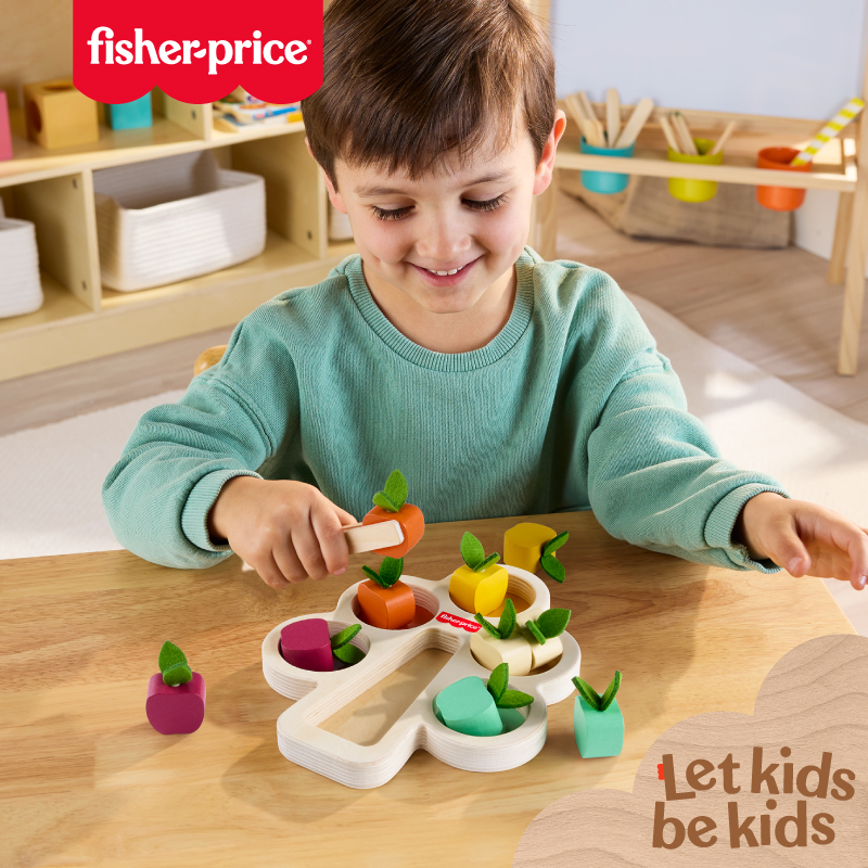 奇哥玩具推薦：費雪木製蒙特梭利分類樹