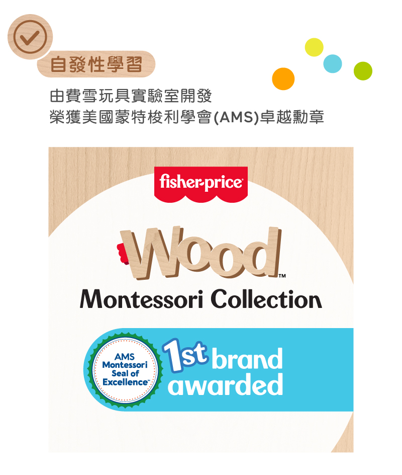 奇哥玩具推薦：費雪木製蒙特梭利分類樹