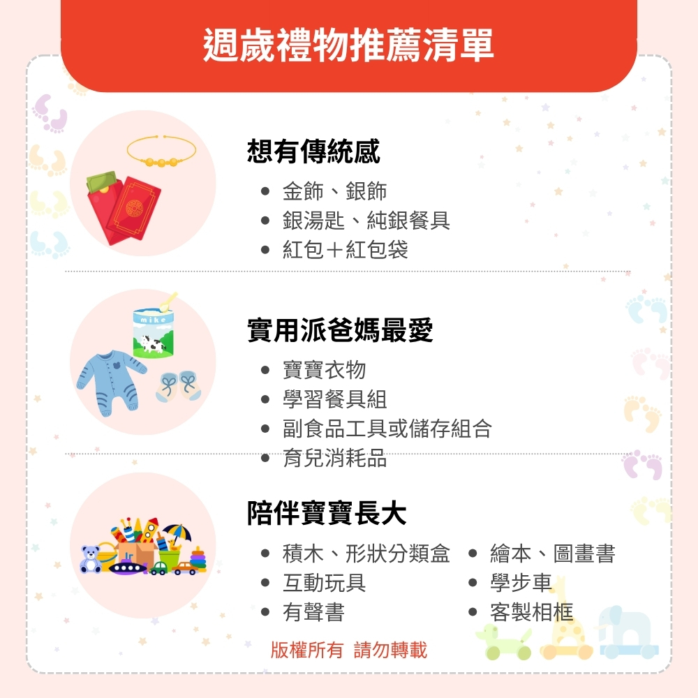 週歲禮物推薦清單