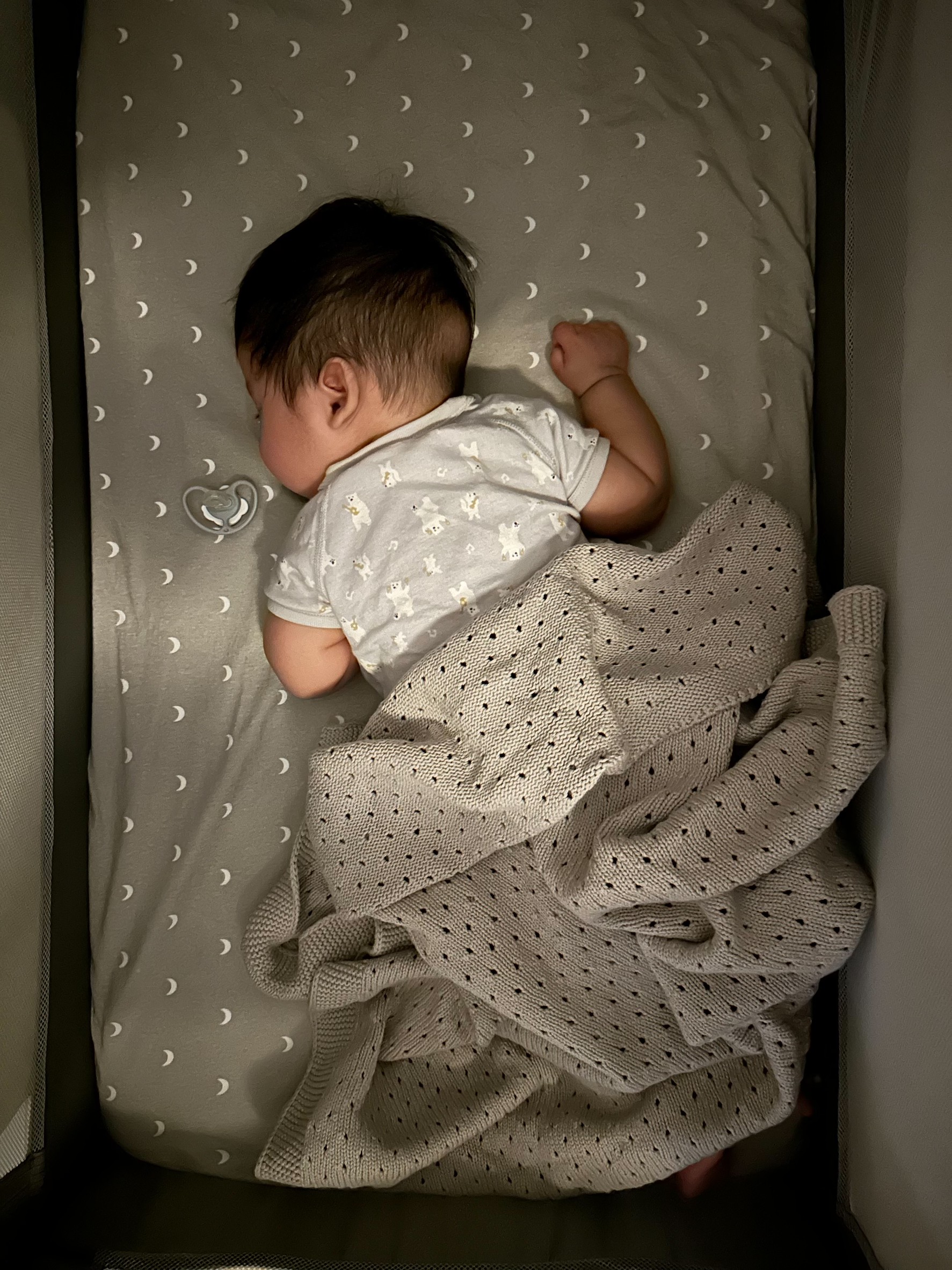 育兒好物推薦－bimbidreams透氣純棉針織洞洞毯