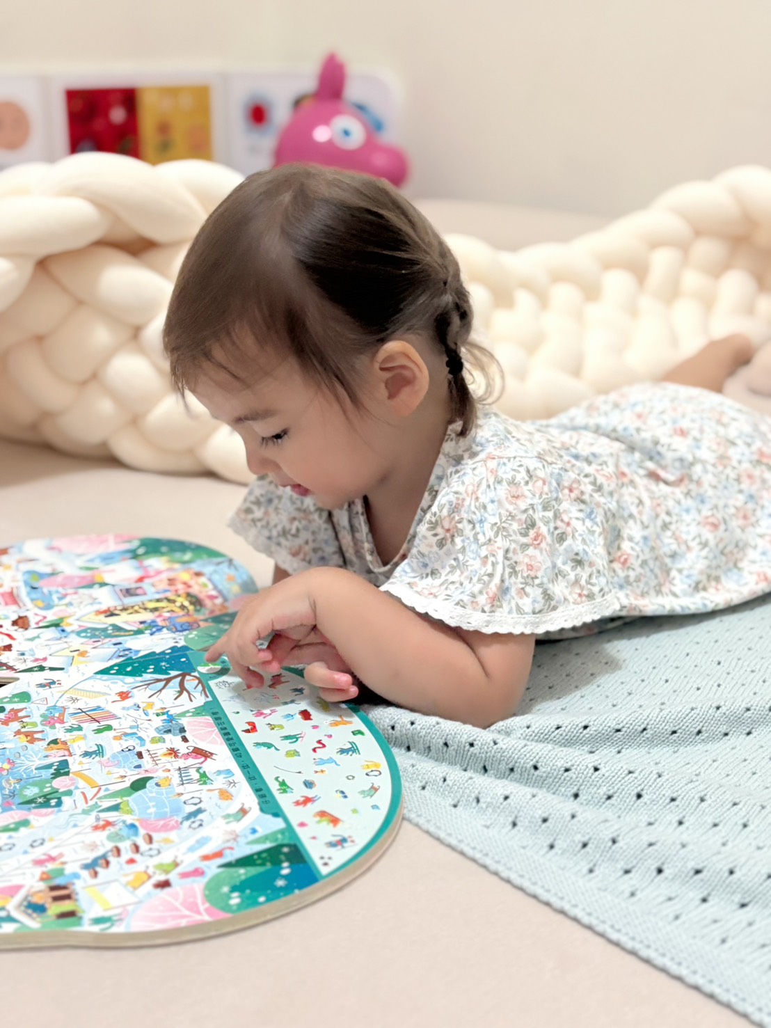 bimbidreams透氣純棉洞洞毯&mdash;夏日冷氣房的必備